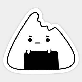 Poor Little Onigiri Sticker